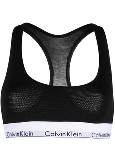 Calvin Klein logo-band bra