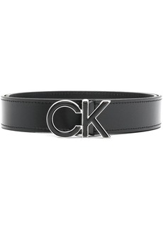 Calvin Klein logo-buckle detail belt