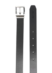 Calvin Klein logo-debossed leather belt