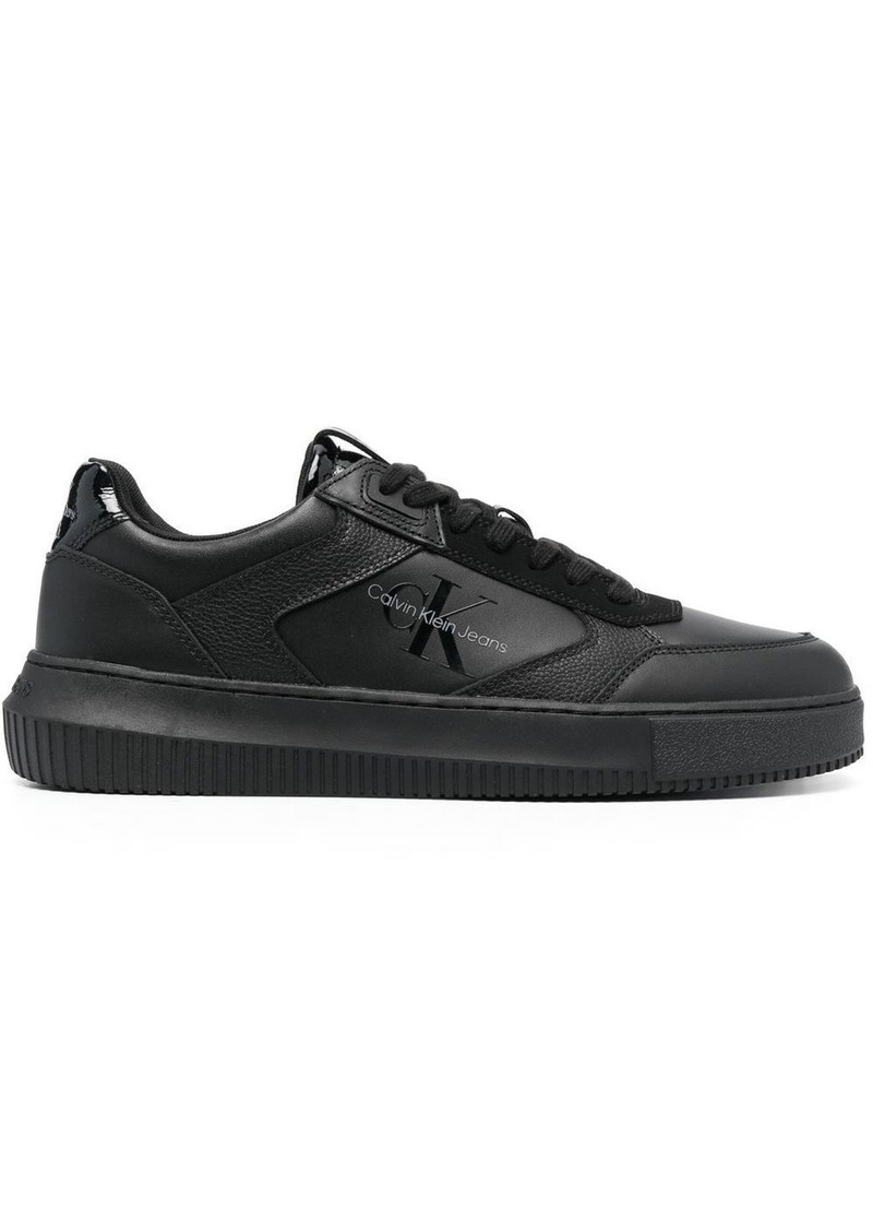 Calvin Klein logo-debossed panelled sneakers