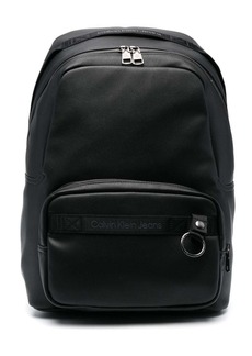Calvin Klein logo-detail zip-up backpack