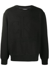 Calvin Klein logo-embossed sweatshirt