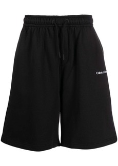 Calvin Klein logo-embroidered track shorts