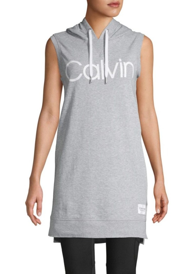 calvin klein sleeveless hoodie