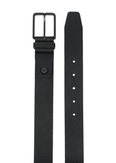 Calvin Klein logo-lettering leather belt