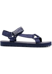 Calvin Klein logo open-toe sandals