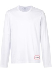 Calvin Klein logo patch long-sleeve top
