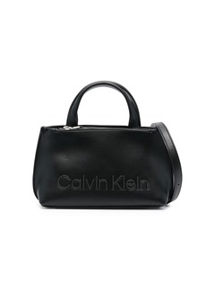 Calvin Klein logo-plaque tote bag