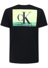 Calvin Klein Logo Print Cotton T-shirt