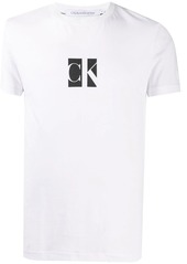 Calvin Klein logo-print crew-neck T-shirt