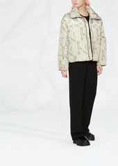Calvin Klein logo-print puffer jacket