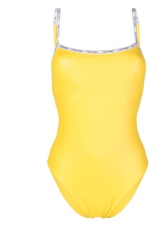 Calvin Klein logo-print strap swimsuit