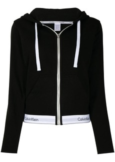 Calvin Klein logo-print waistband hoodie