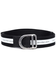 Calvin Klein logo-tape detail belt