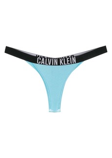 Calvin Klein logo-waistband brazillian bikini bottoms