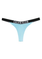 Calvin Klein logo-waistband brazillian bikini bottoms