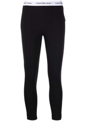 Calvin Klein logo-waistband leggings
