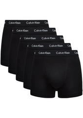 Calvin Klein logo-waistband set of five boxer shorts