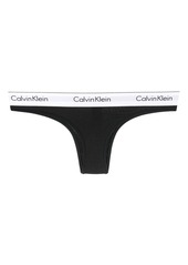 Calvin Klein logo-waistband thong