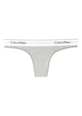 Calvin Klein logo-waistband thong