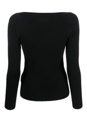 Calvin Klein long-sleeved knitted top