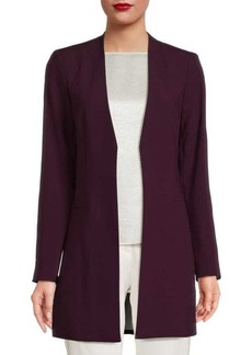 Calvin Klein Lux Open Front Jacket