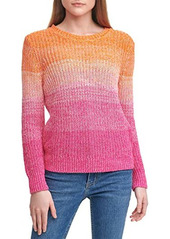 Calvin Klein Marled Ombre Crew Neck Sweater