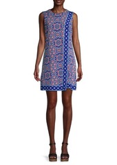 Calvin Klein ​Medallion-Print Sleeveless Dress