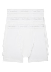 Calvin Klein 3-Pack Boxer Briefs in Black at Nordstrom
