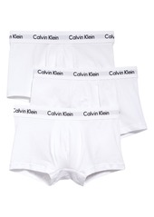 Calvin Klein 3-Pack Moisture Wicking Stretch Cotton Trunks