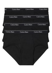 Calvin Klein 4-Pack Briefs in Blk/blk/blk/blk at Nordstrom