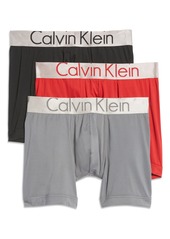 Calvin Klein Steel Micro 3-Pack Boxer Briefs