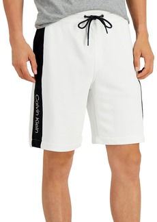 Calvin Klein Mens Colorblock Side Stripe Casual Shorts