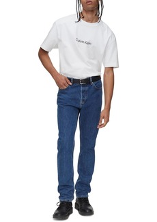 Calvin Klein Mens Denim Slim Straight Leg Jeans