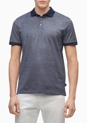 Calvin Klein Men's Liquid Touch Double Layer Polo Shirt