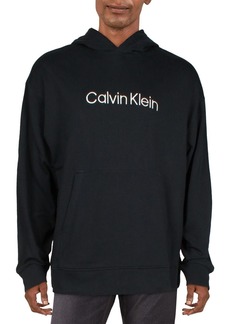 Calvin Klein Mens Logo French Terry Hoodie