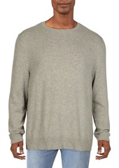Calvin Klein Mens Marled Wool Blend Crewneck Sweater