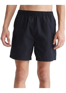 Calvin Klein Mens Poplin Pull On Casual Shorts
