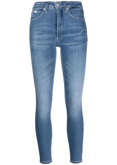 Calvin Klein mid-rise cropped jeans