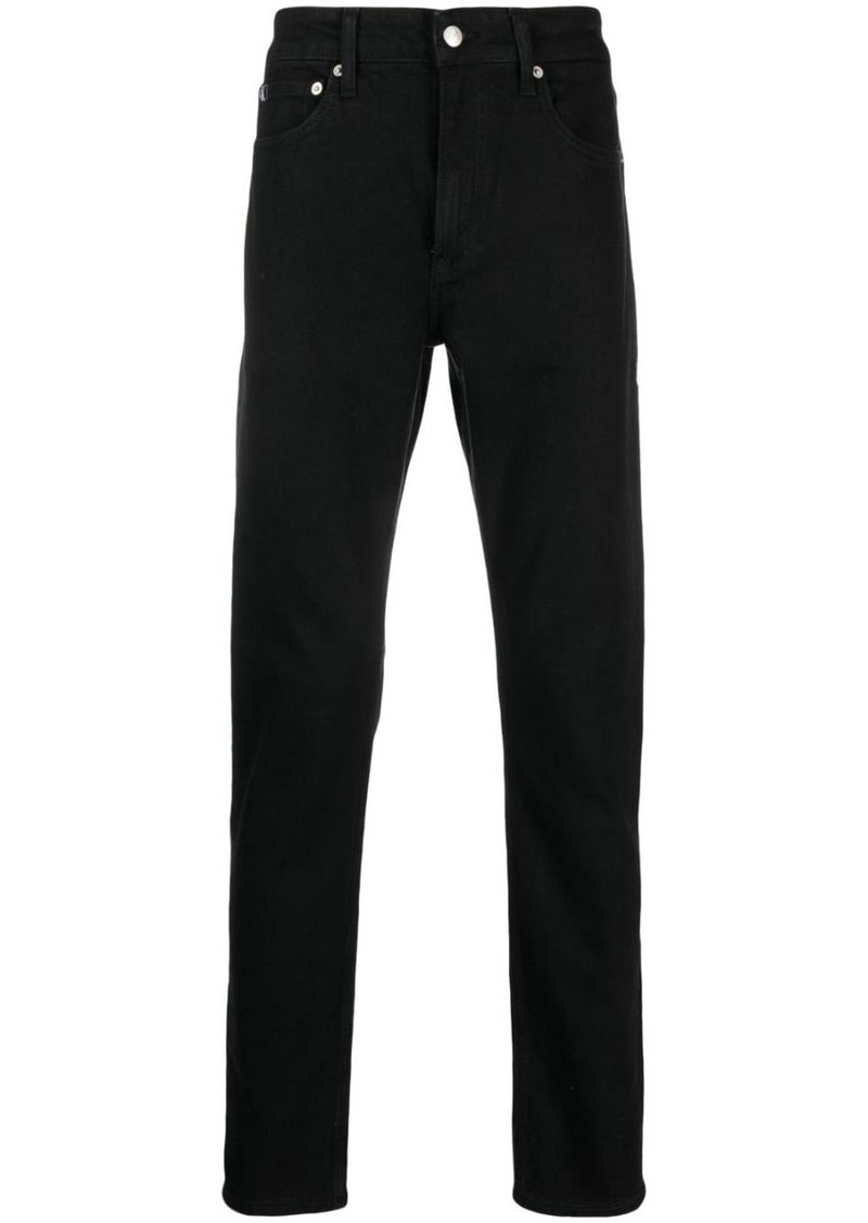 Calvin Klein mid-rise slim-cut jeans