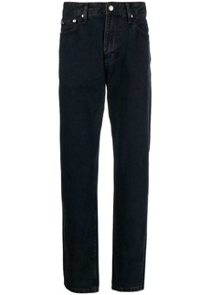 Calvin Klein mid-rise straight-leg jeans