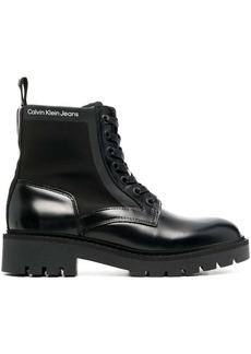 Calvin Klein military ankle boots