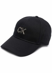 Calvin Klein Minimal logo-plaque baseball cap
