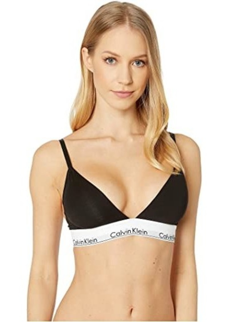 Calvin Klein Modern Cotton Lightly Lined Triangle Bra