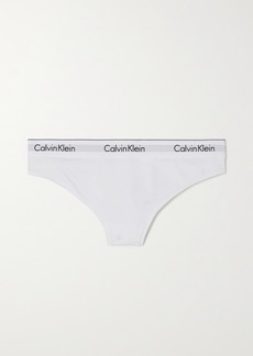 Calvin Klein Modern Cotton Stretch Cotton-blend Jersey Thong