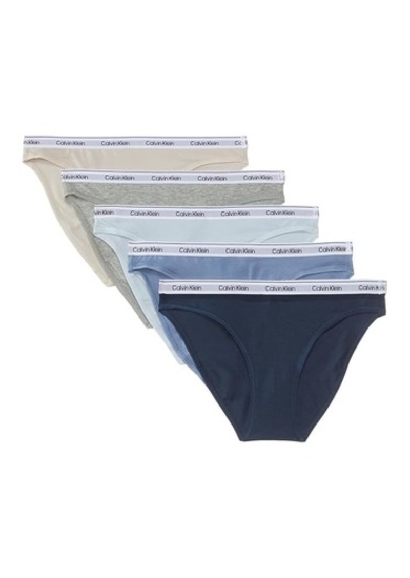 Calvin Klein Modern Logo Bikini 5-Pack