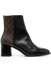 Calvin Klein monogram-print ankle boots