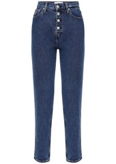 Calvin Klein Mum Fit Cotton Denim Jeans