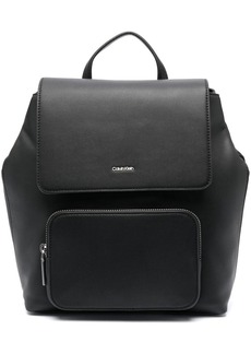 Calvin Klein Must logo-plaque backpack