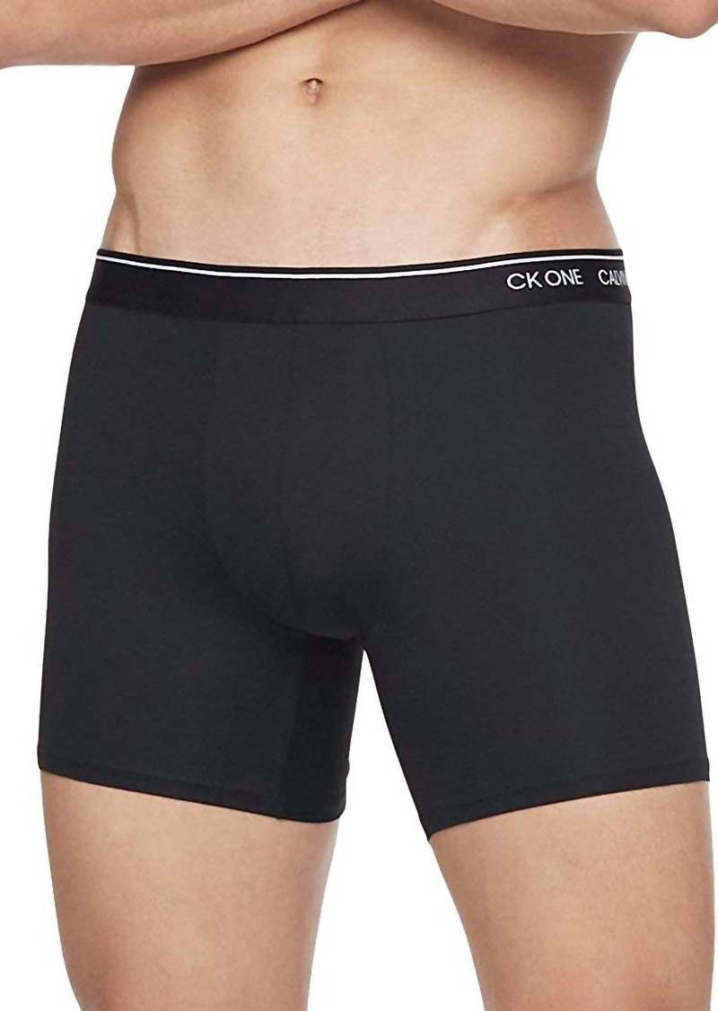 Calvin Klein One Micro Boxer Brief In Black